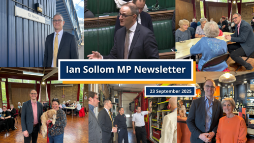Montage of photos from Ian's weekly newsletter