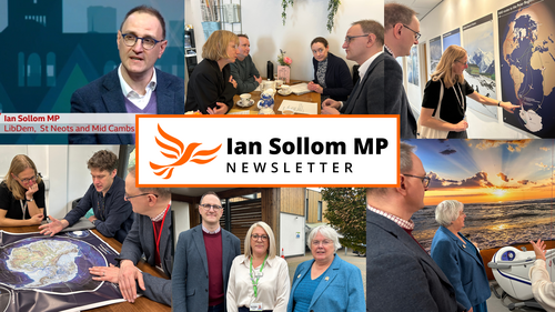 A collection of photos from Ian's newsletter